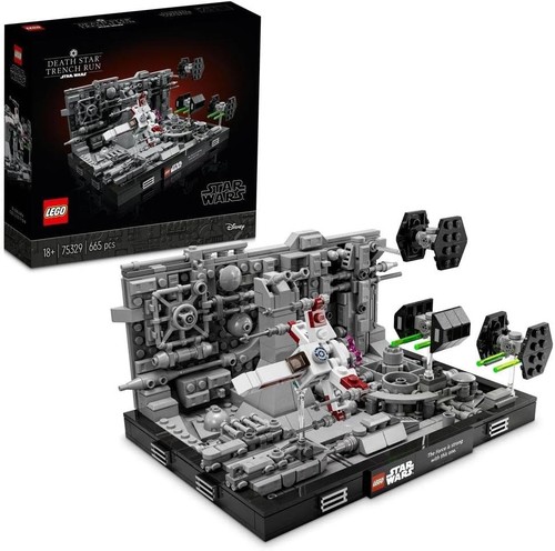 Lego star wars 75329 - wars, diorama