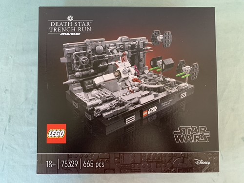 Nuovo lego 75329 diorama - -,