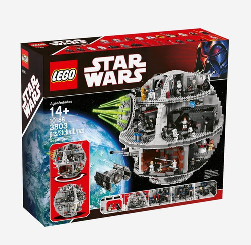 Lego death star - death,